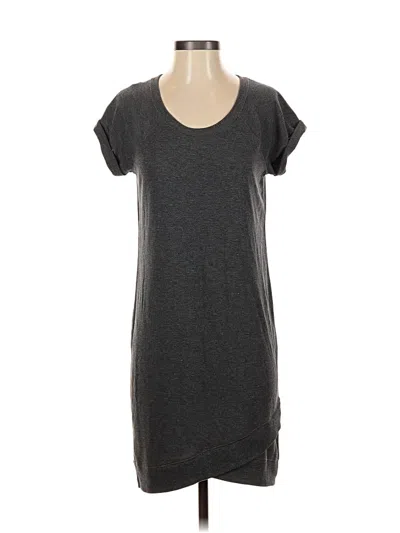 Pre-owned Xersion Casual Dress In Gray