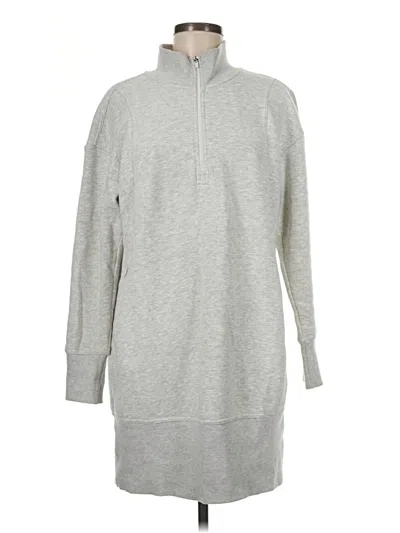 Pre-owned Xersion Casual Dress In Gray