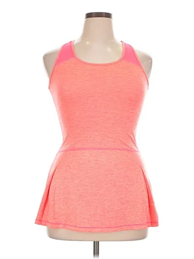 Pre-owned Xersion Casual Dress In Orange