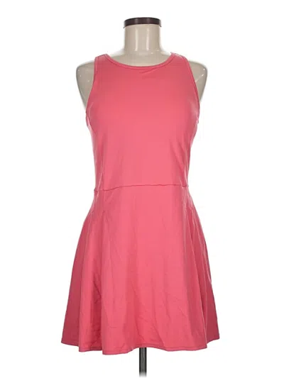 Pre-owned Xersion Casual Dress In Pink