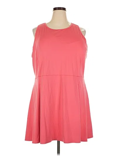 Pre-owned Xersion Casual Dress In Pink