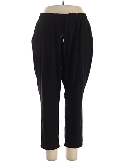 Pre-owned Xersion Casual Pants In Black