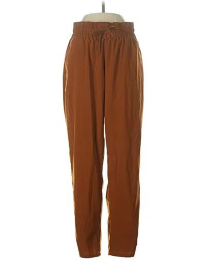 Pre-owned Xersion Casual Pants In Brown