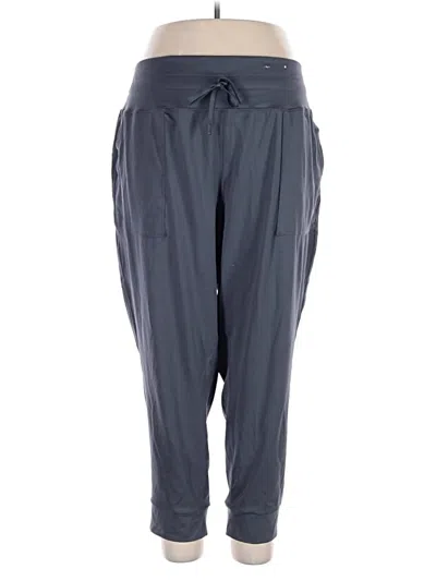 Pre-owned Xersion Casual Pants In Gray