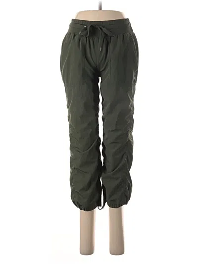 Pre-owned Xersion Casual Pants In Green