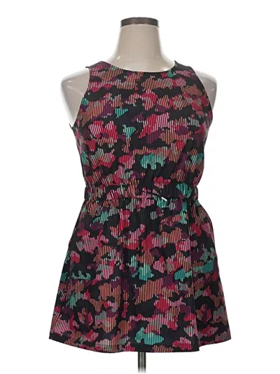 Pre-owned Xersion Cocktail Dress In Burgundy