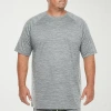 Xersion Everair Mens Crew Neck Short Sleeve Quick Dry Active Big And Tall T-shirt In Gray