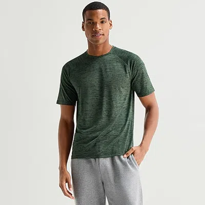 Xersion Everair Mens Crew Neck Short Sleeve Quick Dry Active T-shirt In Green