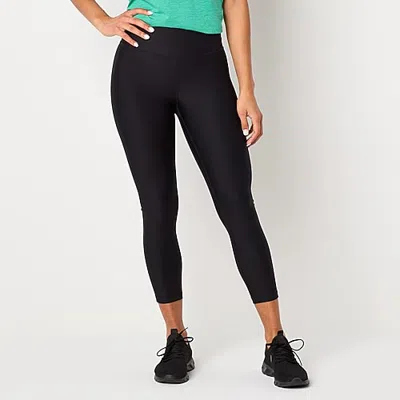 Xersion Evercontour+ Womens High Rise 23" Cropped Legging In Black