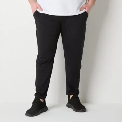 Xersion Everultra-lite Performance Mens Moisture Wicking Quick Dry Regular Fit Big And Tall Workout Pant In Black