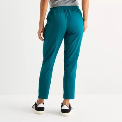 Xersion Everultra-lite Womens Mid Rise Jogger Pant In Green