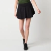 Xersion Everultra-lite Womens Quick Dry Flounce Skort In Black