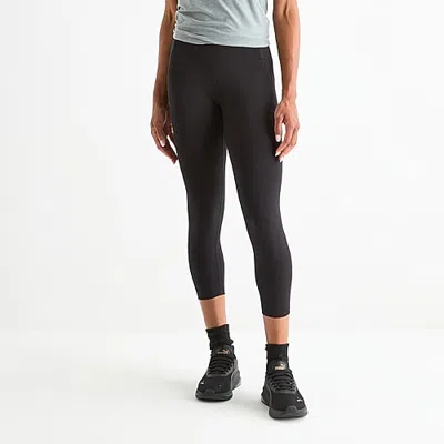 Xersion Everultra Womens High Rise 21" Cropped Legging In Black