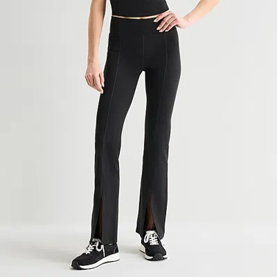 Xersion Everultra Womens Quick Dry High Rise 31" Active Full Length Leggings In Black