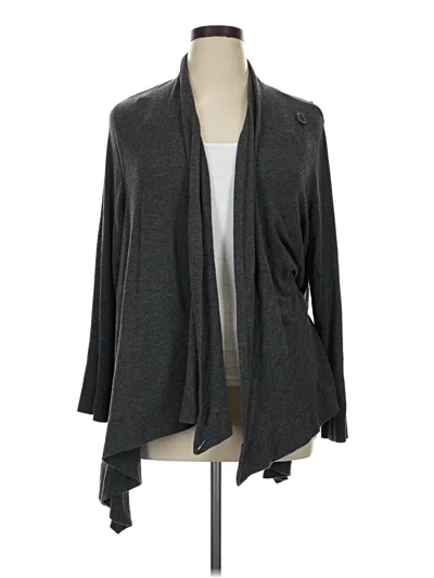 Pre-owned Xersion Kimono In Gray