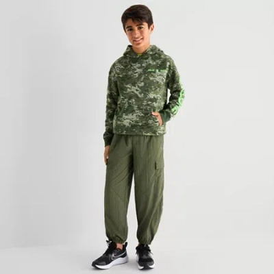Xersion Little & Big Kid Boys Baggy Fit Cuffed Track Pant In Green