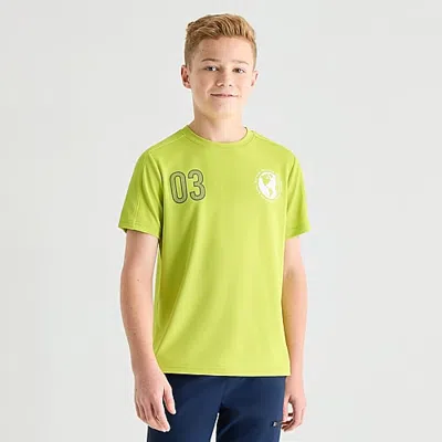 Xersion Little & Big Kid Boys Crew Neck Short Sleeve Quick Dry Jersey In Green