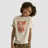 Xersion Little & Big Kid Boys Crew Neck Short Sleeve Regular Fit Graphic T-shirt In Sand