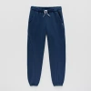 Xersion Little & Big Kid Boys Cuffed Mid Rise Regular Fit Fleece Jogger Pant In Blue