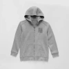 Xersion Little & Big Kid Boys Long Sleeve Fleece Zipper Active Hoodie In Gray