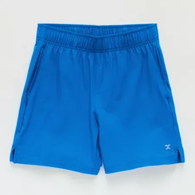 Xersion Little & Big Kid Boys Moisture Wicking Pull-on Short In Blue