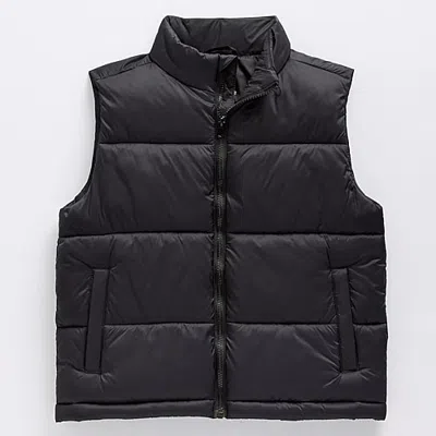 Xersion Little & Big Kid Boys Puffer Vest In Black