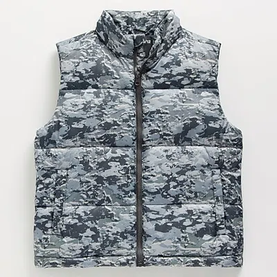 Xersion Little & Big Kid Boys Puffer Vest In Gray