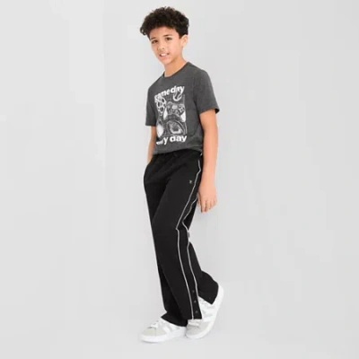Xersion Little & Big Kid Boys Regular Fit Straight Track Pant In Black
