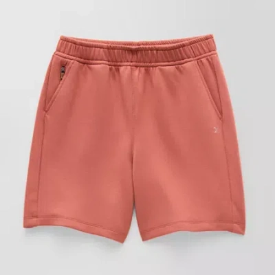 Xersion Little & Big Kid Boys Stretch Fabric Mid Rise Pull-on Short In Orange