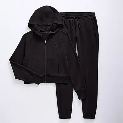Xersion Little & Big Kid Girls 2-pc. Pant Set In Black