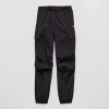 Xersion Little & Big Kid Girls High Rise Cinched Active Cargo Pant In Black