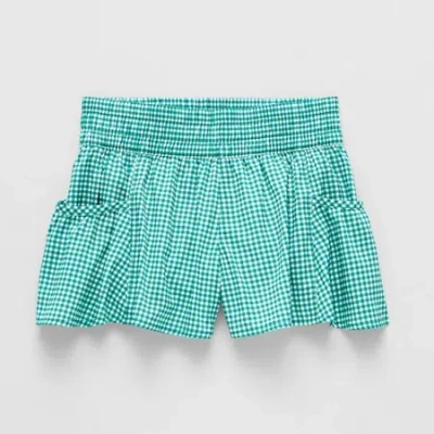 Xersion Little & Big Kid Girls Moisture Wicking Running Short In Burgundy