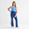 Xersion Little & Big Kid Girls Quick Dry High Rise Flare Regular Fit Pull-on Pant In Blue