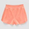 Xersion Little & Big Kid Girls Stretch Fabric Mid Rise Pull-on Short In Orange