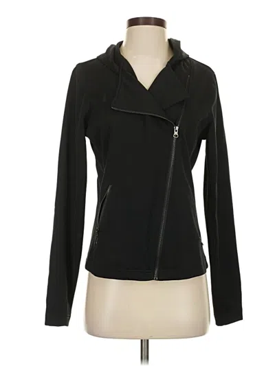 Pre-owned Xersion Long Sleeve Top Black Cowl Neck Tops