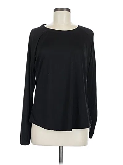 Pre-owned Xersion Long Sleeve T-shirt In Black