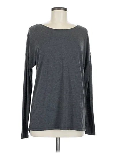 Pre-owned Xersion Long Sleeve T-shirt In Gray