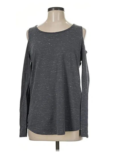 Pre-owned Xersion Long Sleeve T-shirt In Gray