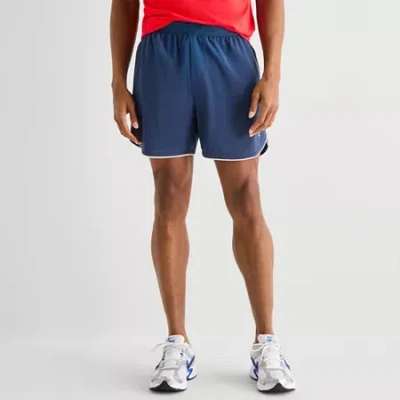 Xersion Mens 6" Moisture Wicking Quick Dry Running Short In Blue