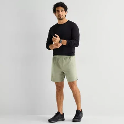 Xersion Mens 6" Running Short In Green