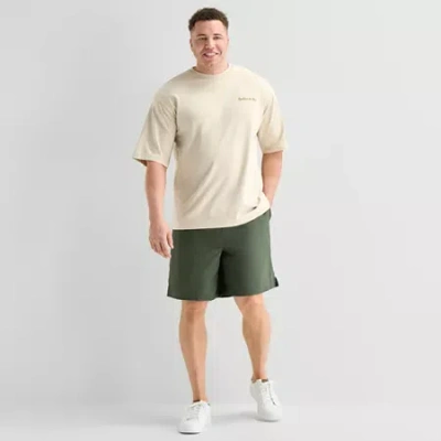 Xersion Mens 9" Big And Tall Workout Shorts In Green