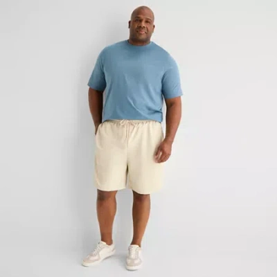 Xersion Mens 9" Big And Tall Workout Shorts In Neutral
