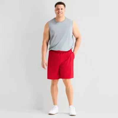 Xersion Mens Big And Tall 9" Basketball Short In Red