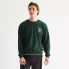 Xersion Mens Crew Neck Long Sleeve Big And Tall Sweatshirt In Green