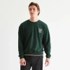 Xersion Mens Crew Neck Long Sleeve Sweatshirt In Green