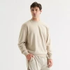 Xersion Mens Crew Neck Long Sleeve Sweatshirt In Sand