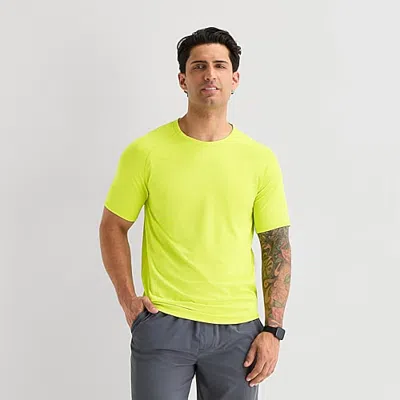 Xersion Mens Crew Neck Short Sleeve Quick Dry T-shirt In Green