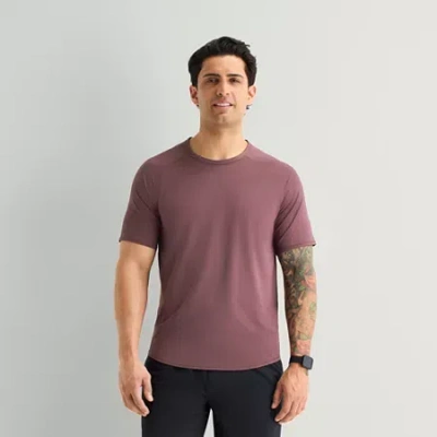 Xersion Mens Crew Neck Short Sleeve Quick Dry T-shirt In Purple