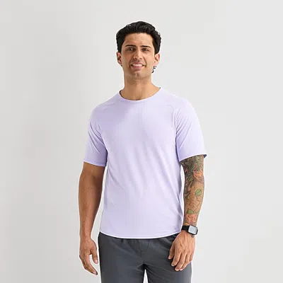 Xersion Mens Crew Neck Short Sleeve Quick Dry T-shirt In Purple