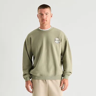 Xersion Mens Hooded Long Sleeve Sweatshirt In Green